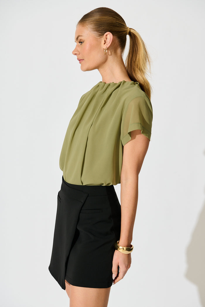 Clarabella Skirt in Black side