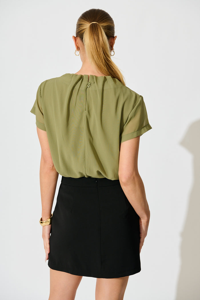 Clarabella Skirt in Black back