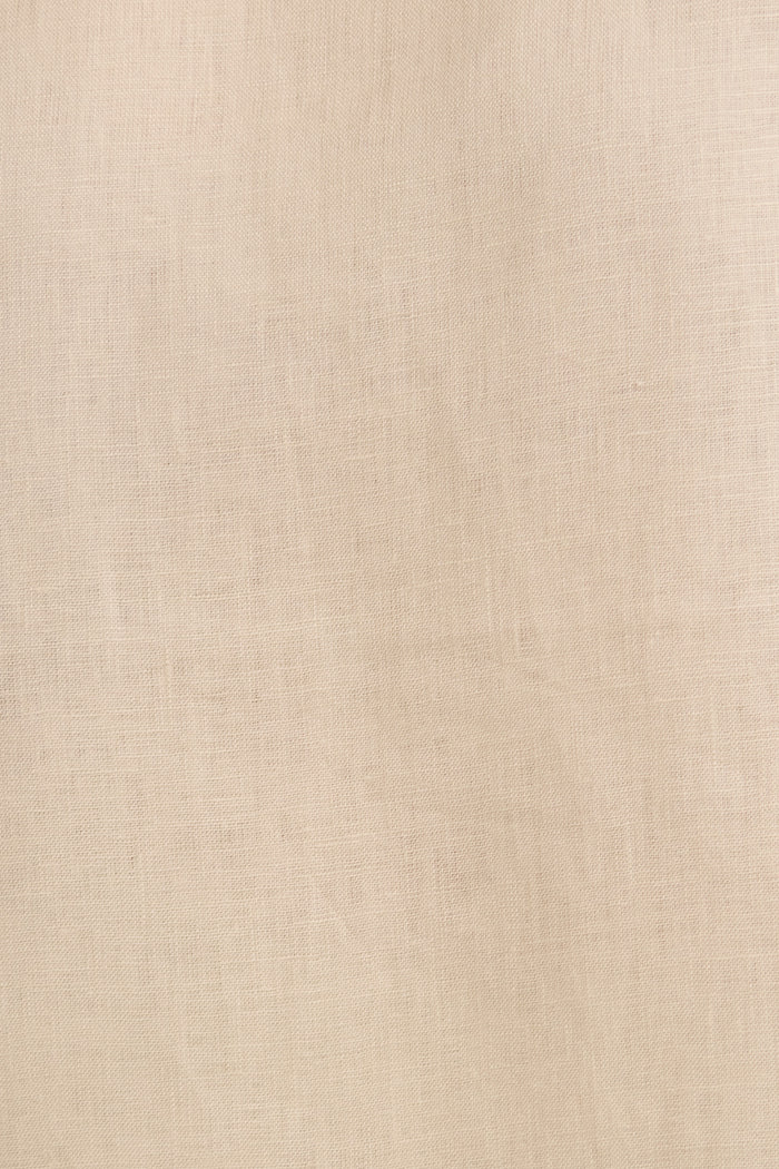 Island Soul Top in Stone Linen fabric