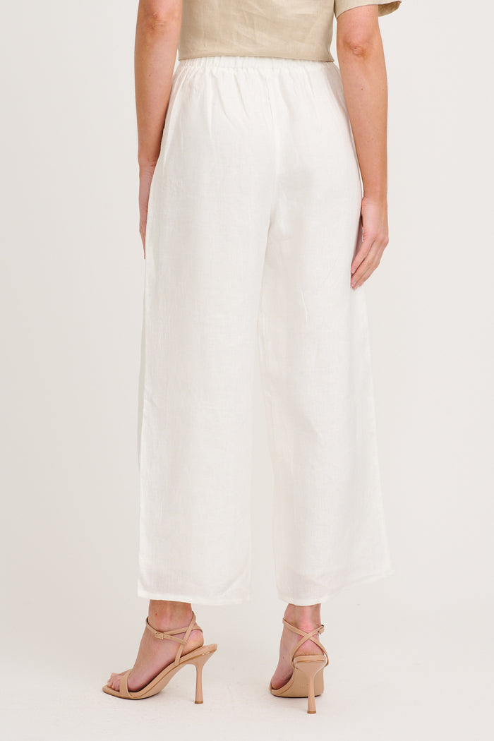 Halara Pant in White Linen back