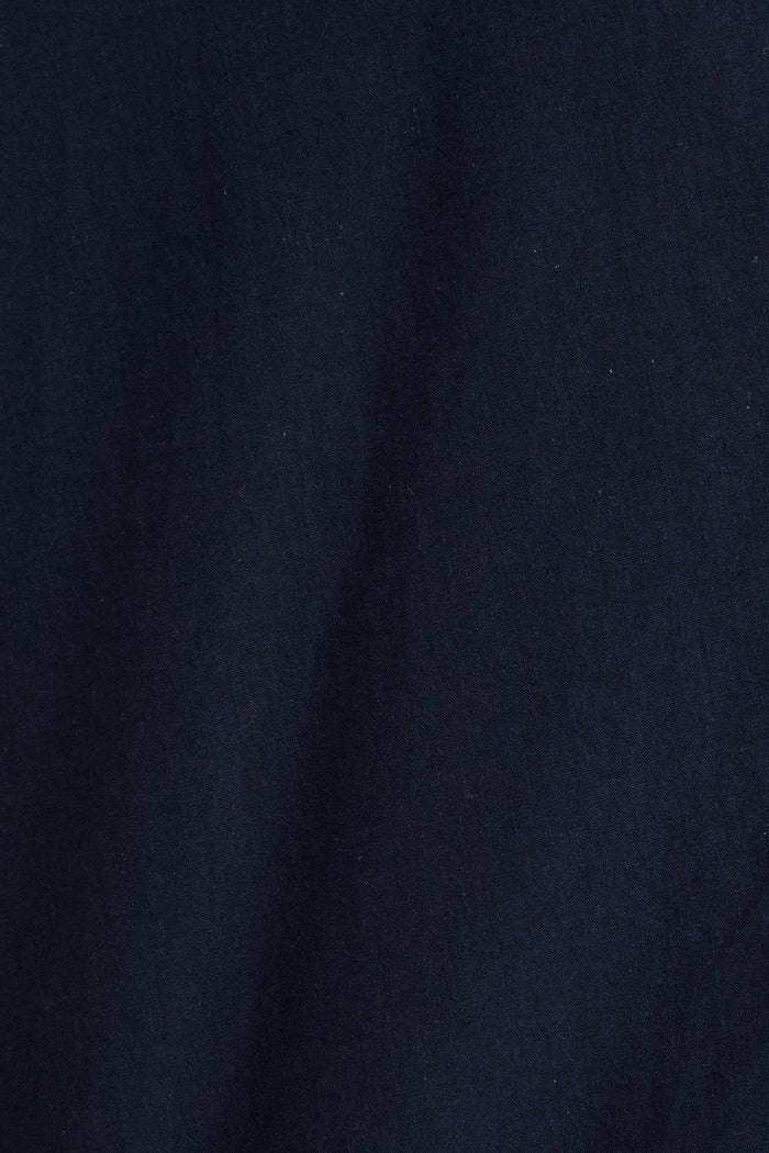 Refined Shirt in Navy Cotton fabric