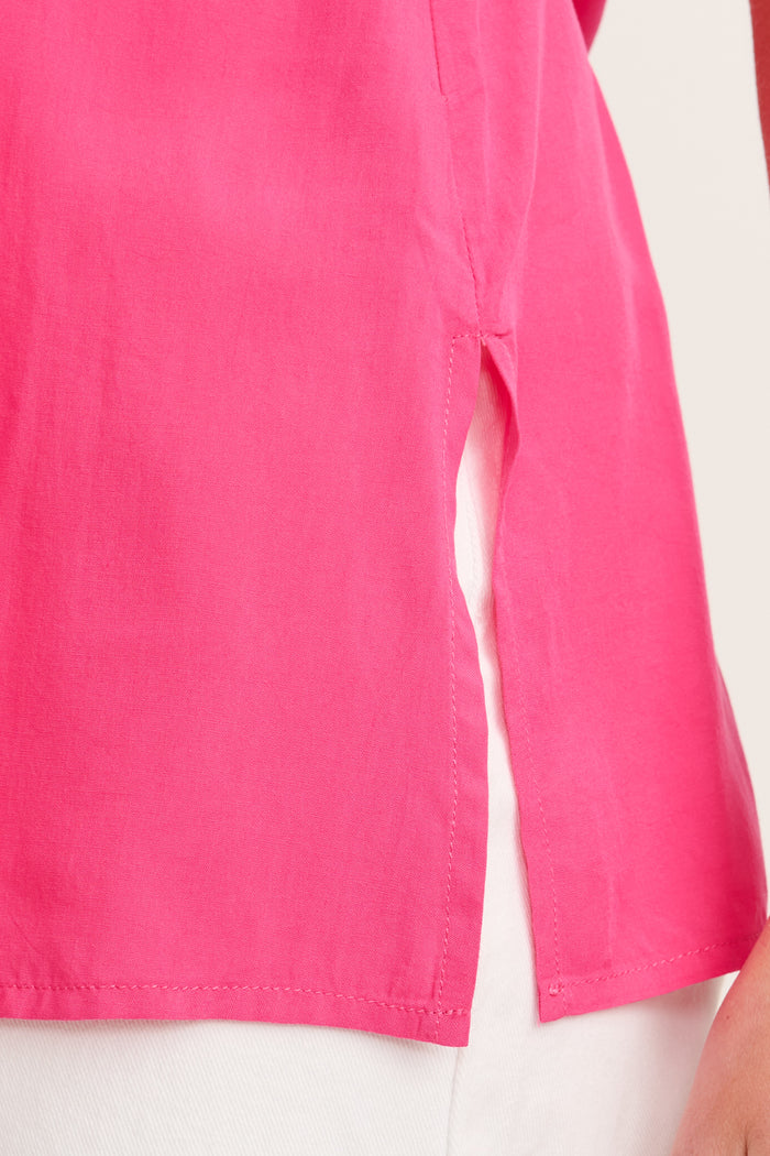 Zina Top In Pink detail
