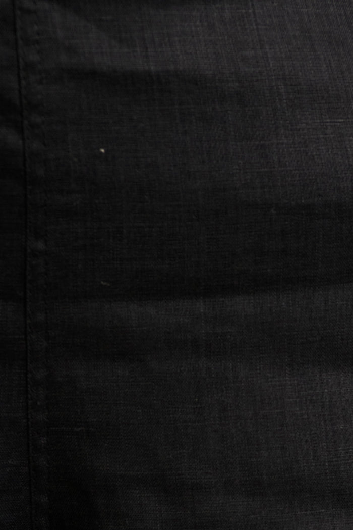 Breezy Cove Short in Black Linen fabric