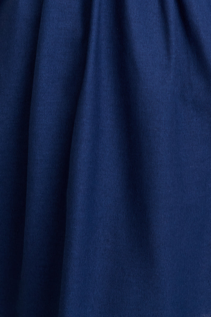 Pure Aure Dress in Navy Linen Blend fabric