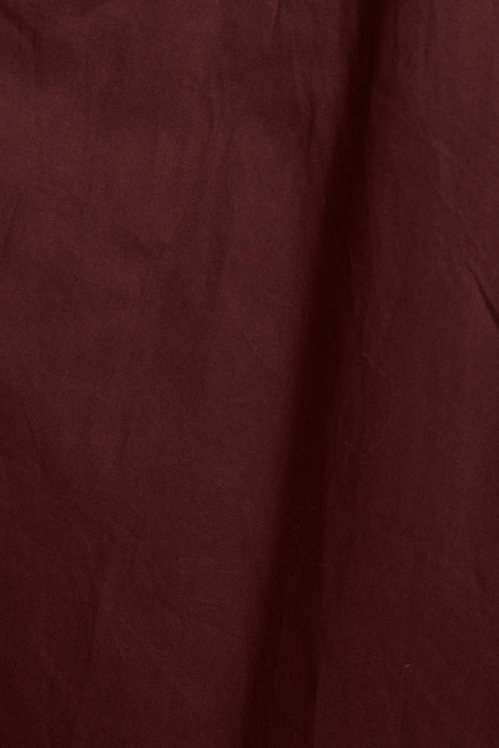 Marna Maxi Dress in Chocolate Cotton fabric