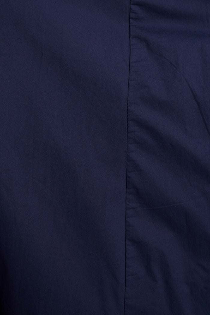 Marna Maxi Dress in Navy Cotton fabric