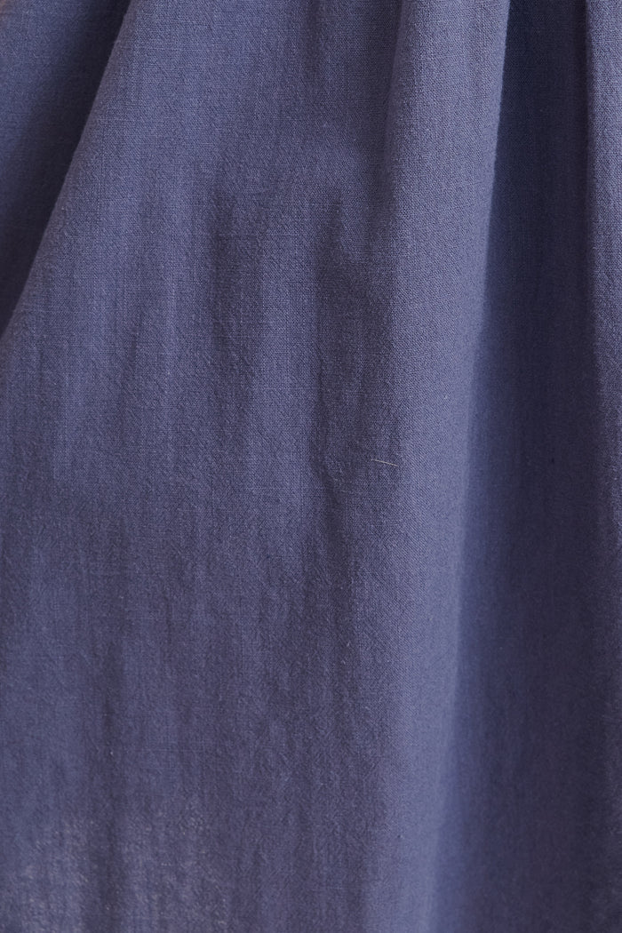 Kylana Dress in Blue Cotton fabric
