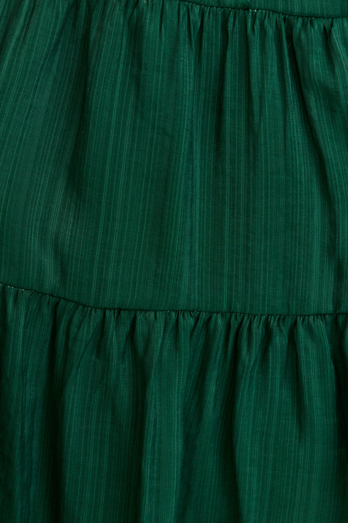 Daze Dress in Emerald fabric