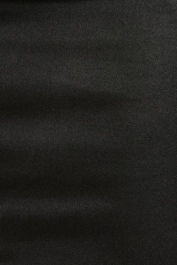 Lasting Midi Skirt in Black Leatherette fabric