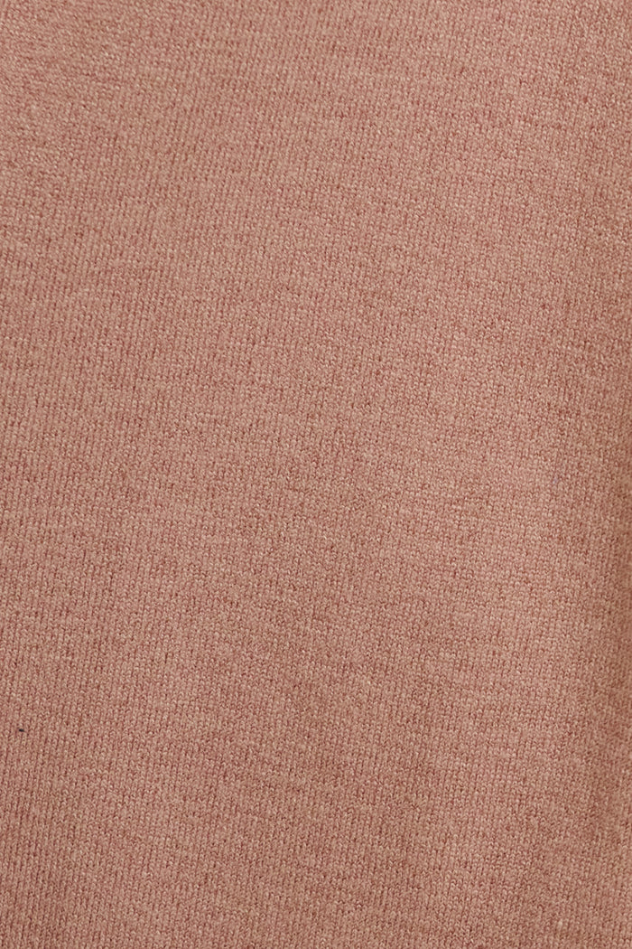 Dove Midi Knit Dress in Taupe fabric