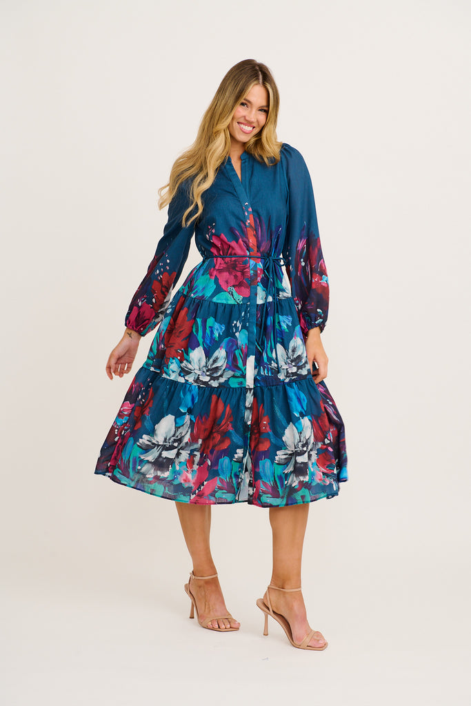 by nicola nightfall midi dress Restocked
