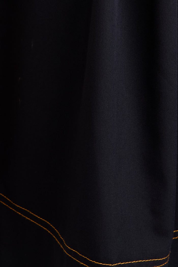 Sharp Instinct Dress in Navy fabric