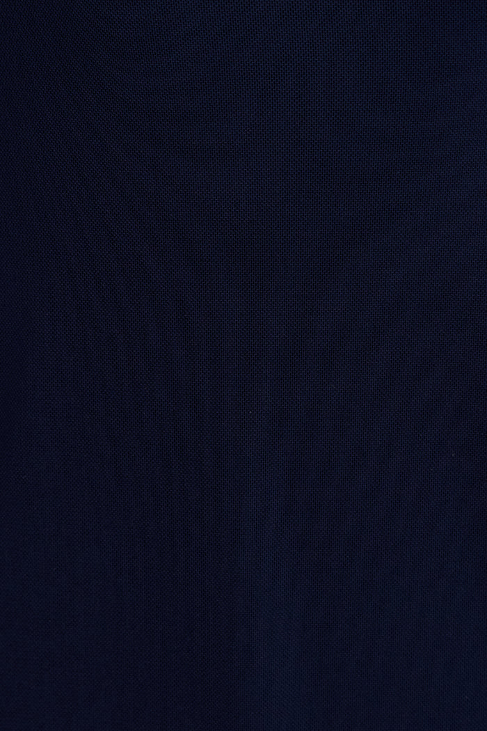 Solveig Maxi Dress in Navy Mesh fabric