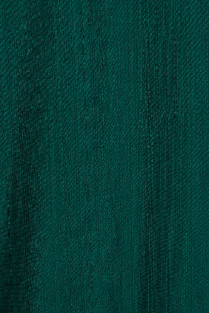 Uncharted Maxi Dress in Emerald fabric