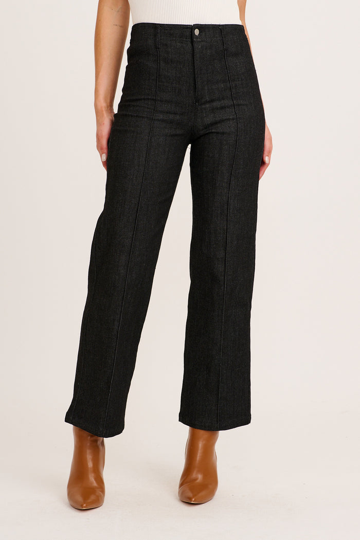 Cushla Pant in Black front