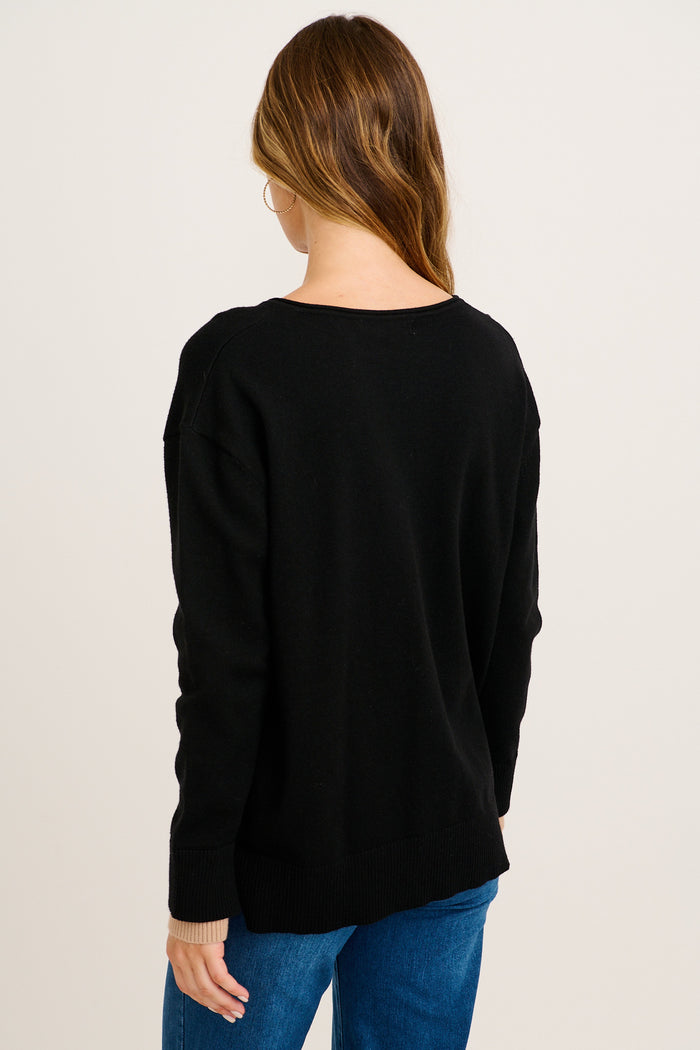 Oleander Knit in Black back