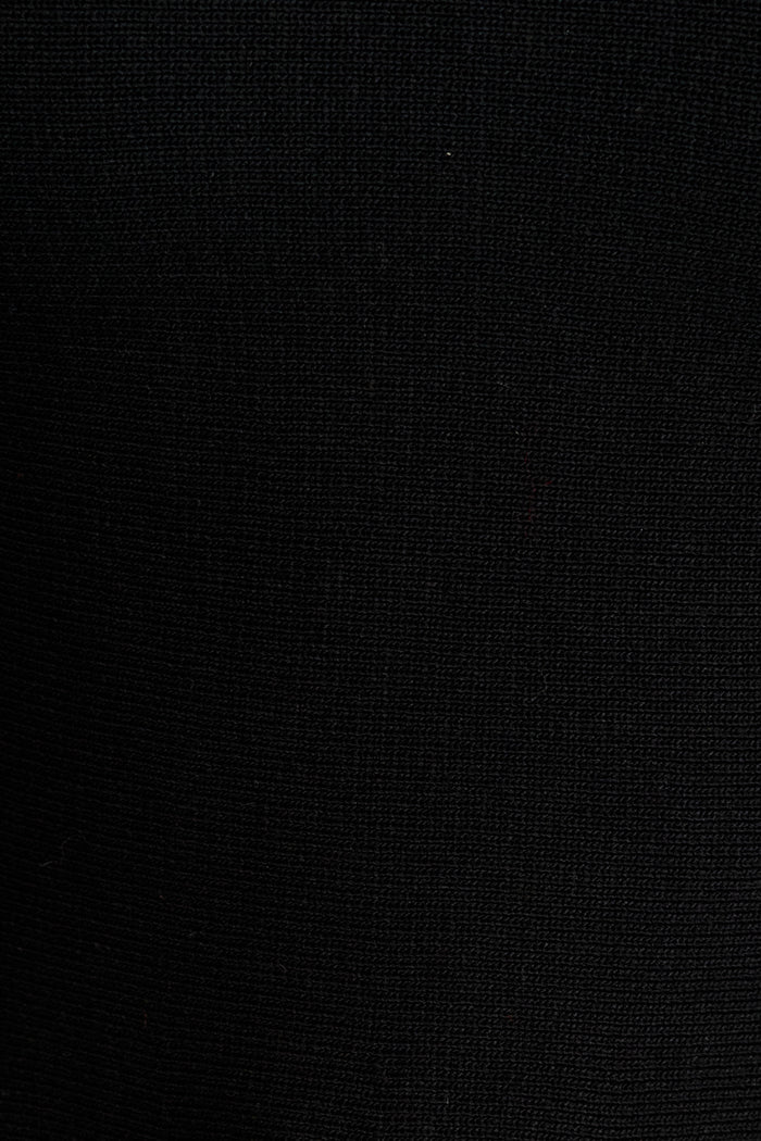 Linnea Knit Top in Black fabric