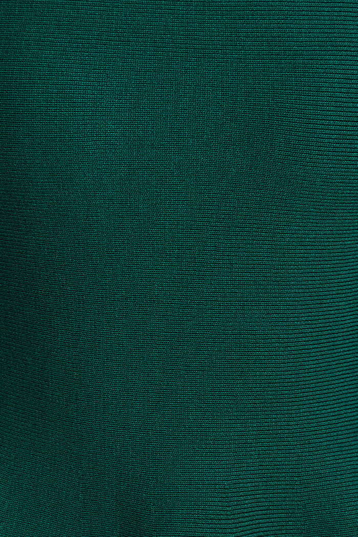 Linnea Knit Top in Green fabric