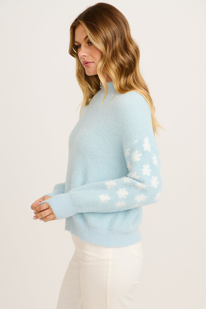 Diya Knit in Blue side
