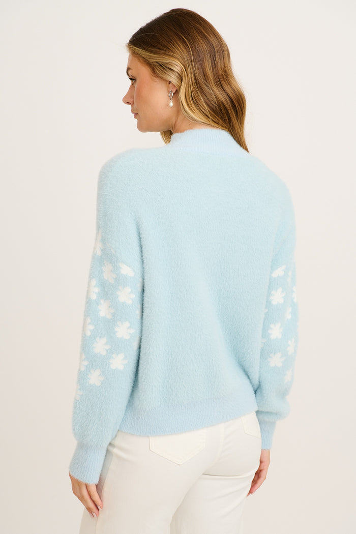 Diya Knit in Blue back