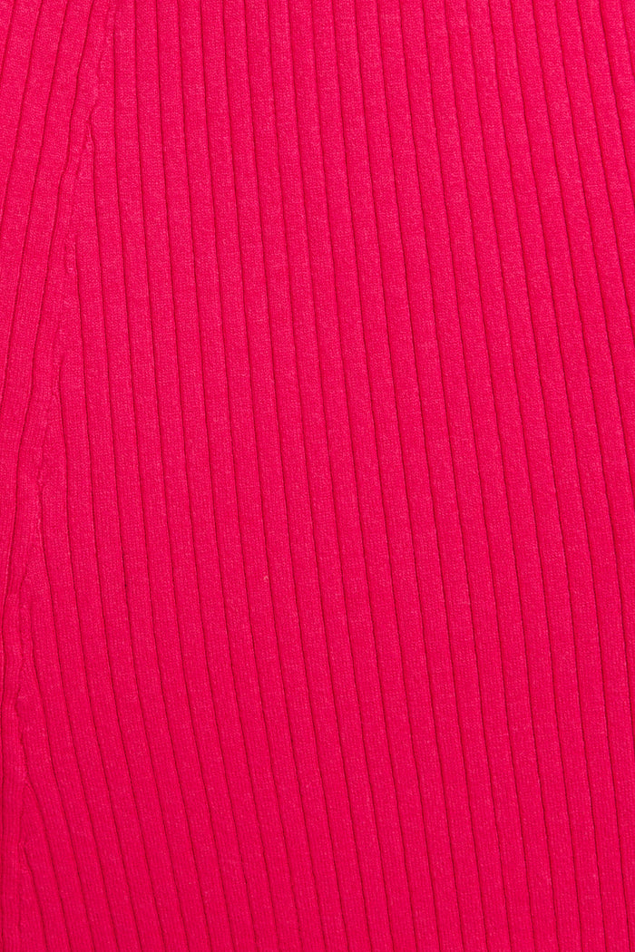 Starry Maxi Knit Dress in Hot Pink fabric