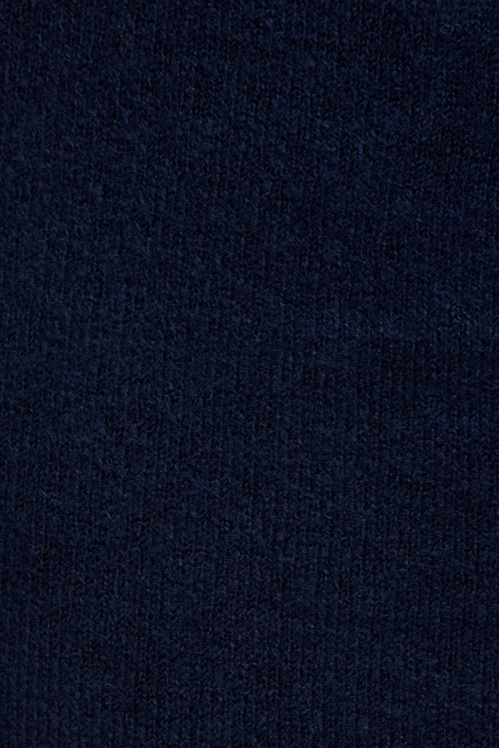 Periscope Midi Knit Dress in Navy fabric
