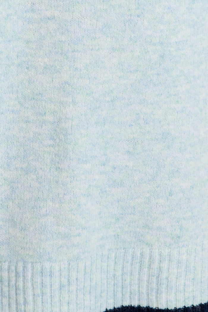 Signe Knit in Blue Marle fabric