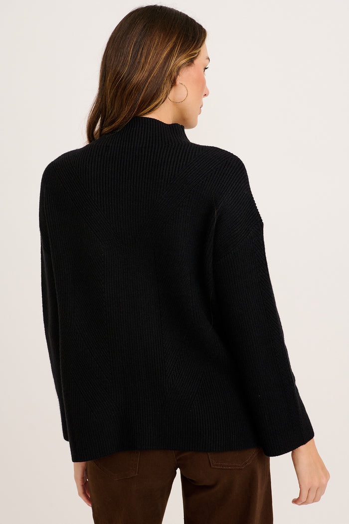 Zephyr Knit in Black back