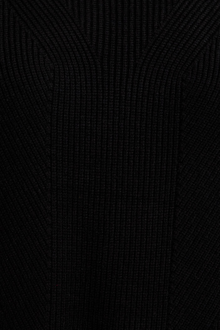 Zephyr Knit in Black fabric