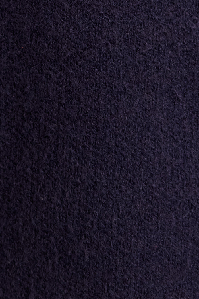 Persephone Knit Cardigan in Navy fabric