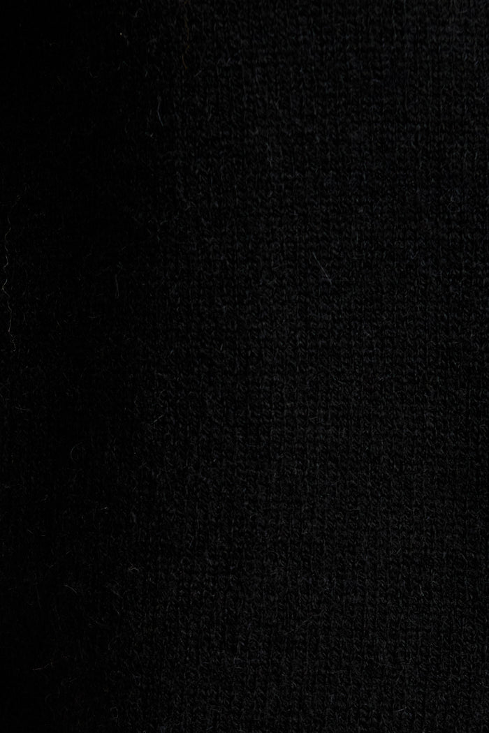 Constellation Knit Cardigan in Black fabric