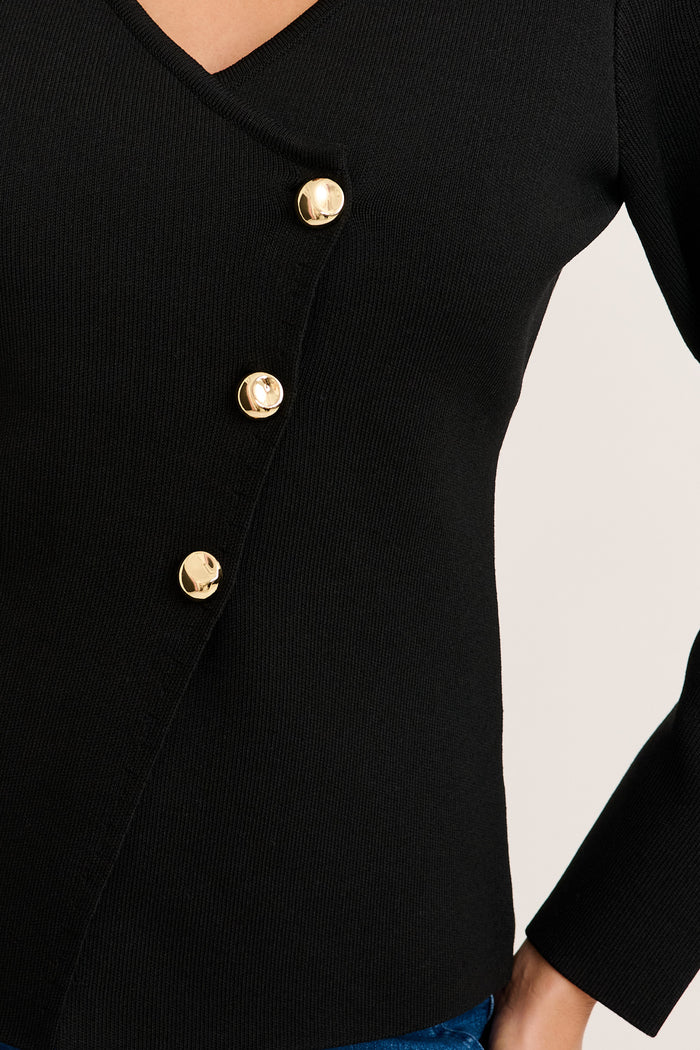 Dignify Knit in Black detail
