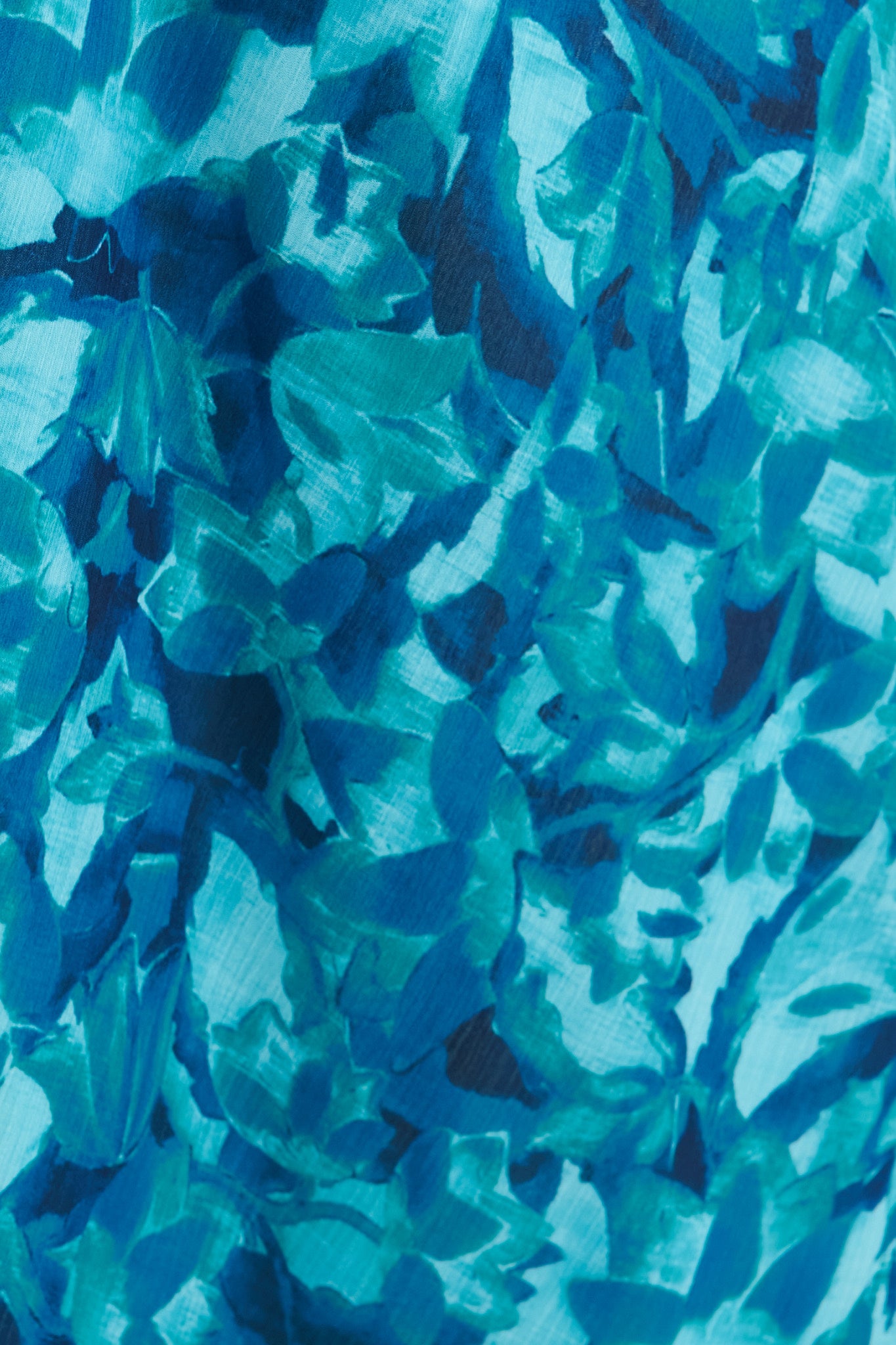 Lily Anne Maxi Dress Teal Watercolour Chiffon