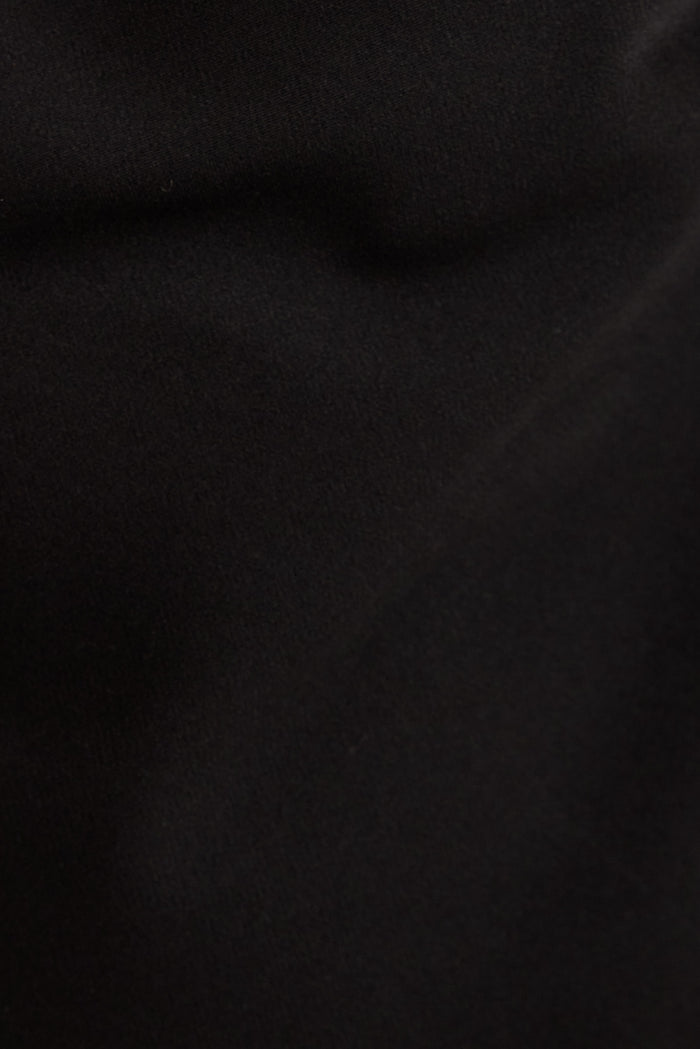 Favor Cowl Neck Top in Black fabric