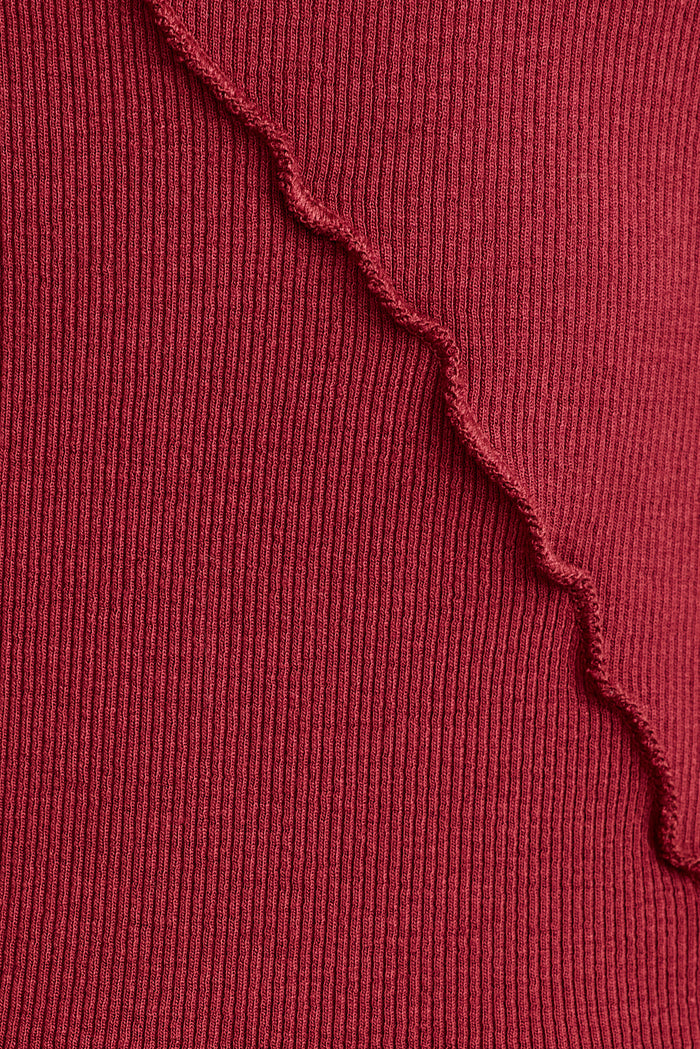 Esme Top in Wine fabric