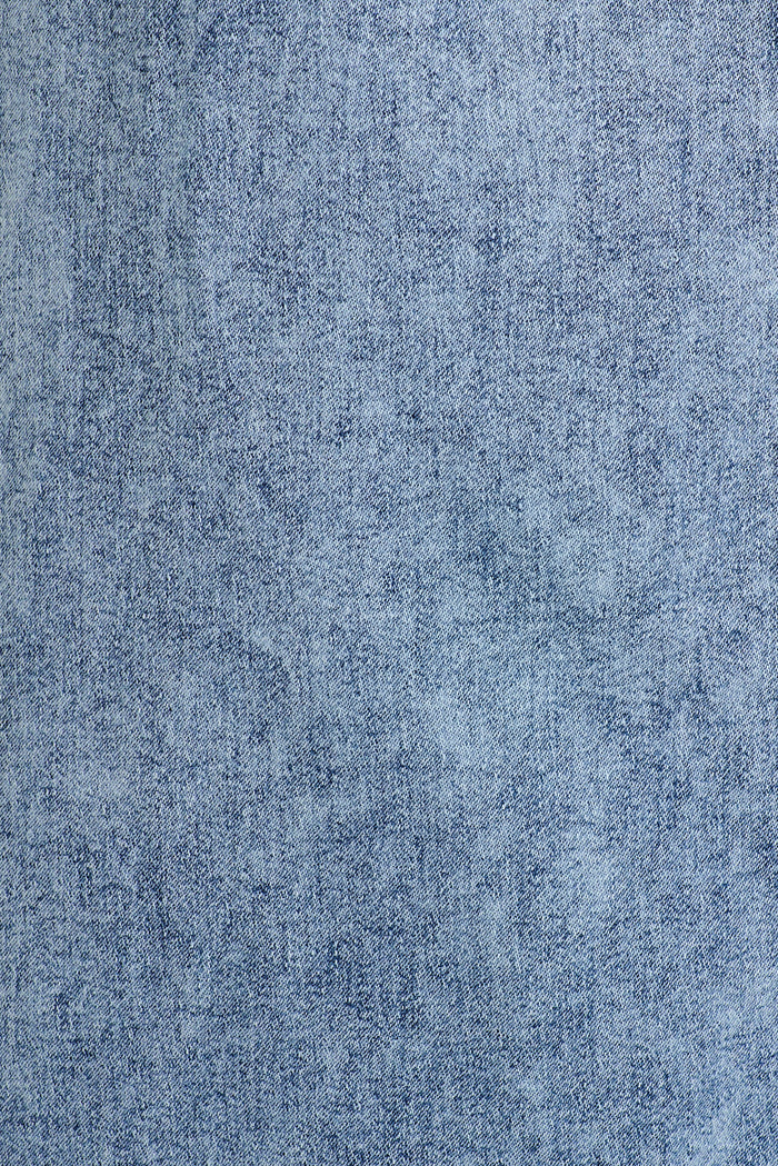 Avenue Maxi Dress in Blue Denim fabric