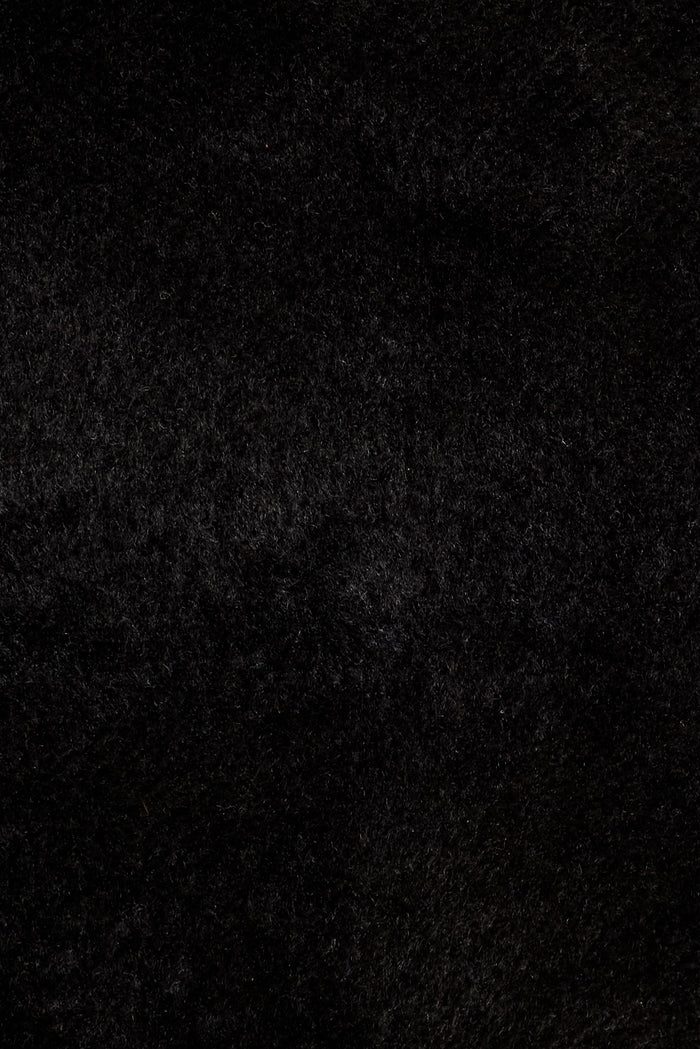 Jordana Stretch Legging in Black Fleece Back fabric