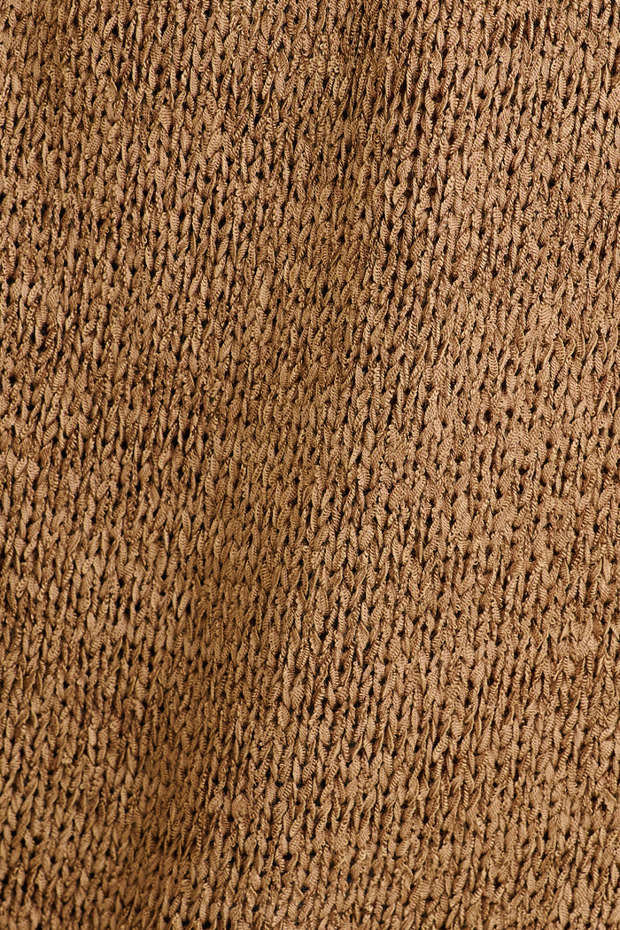 Salem Knit Cardigan in Camel fabric