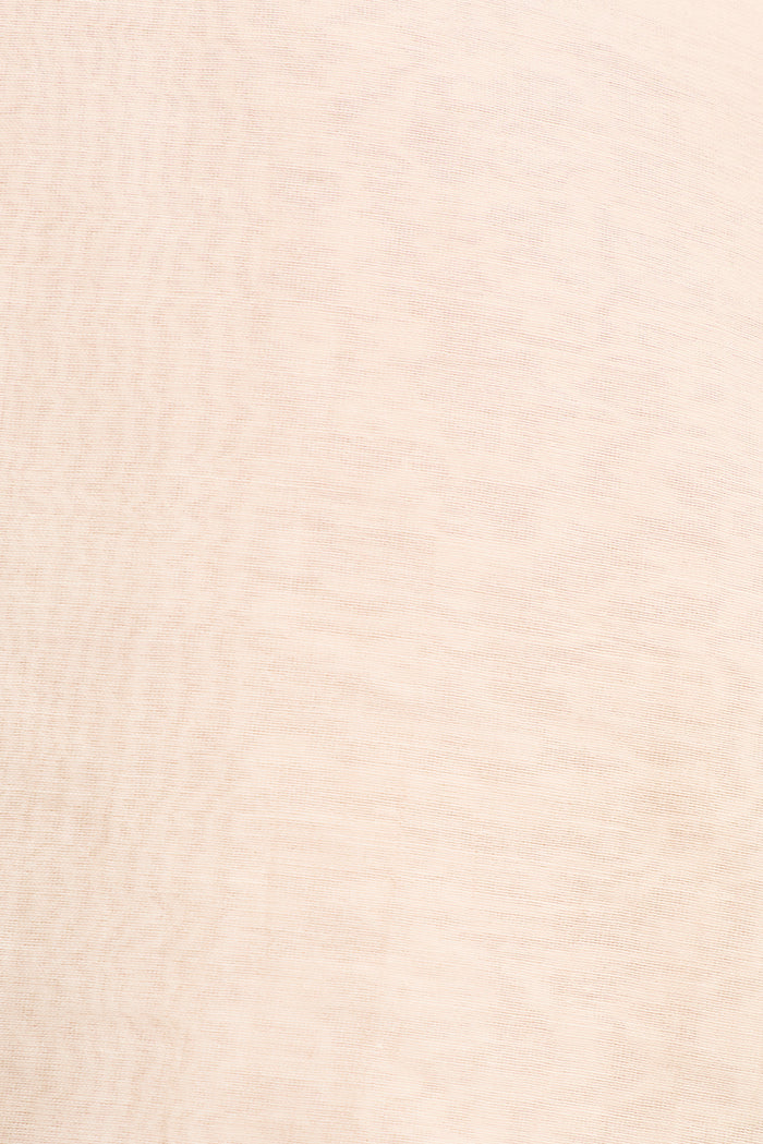 Ayala Shirt in Beige Embroidery Cotton Blend fabric