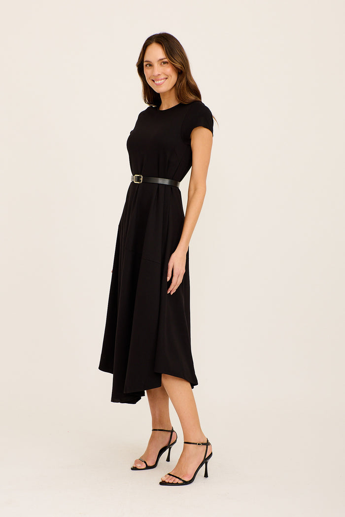 Black Dress Back