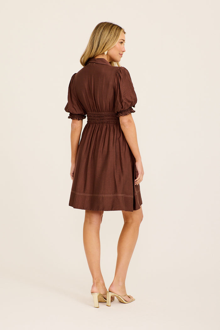 Chocolate Dress Back