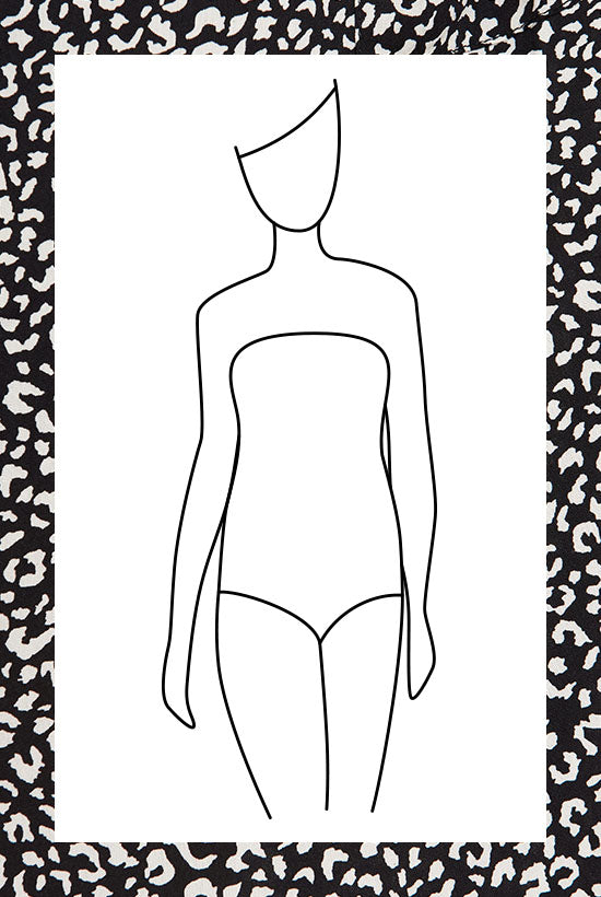 Rectangle Body type silhouette