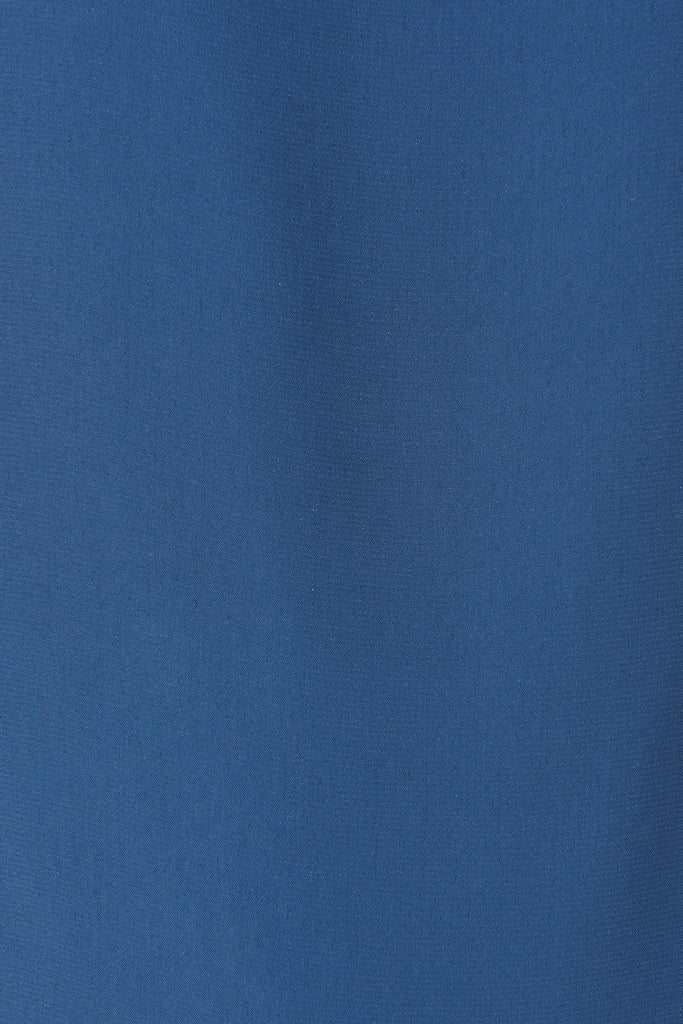 Rejina Top In Blue - fabric