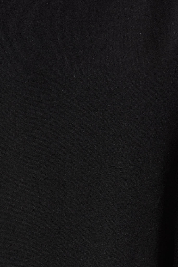 Nila Top In Black - fabric