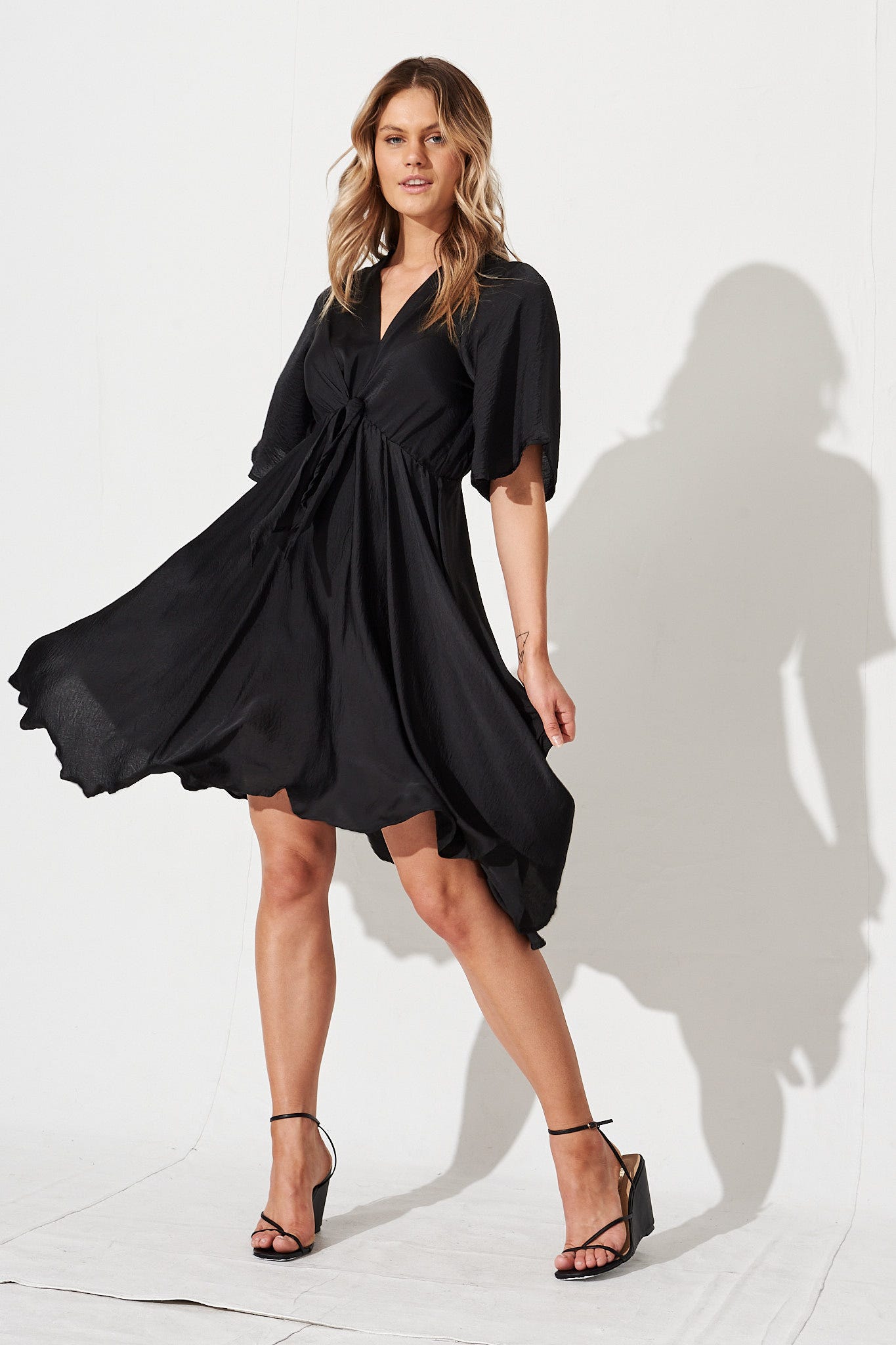 Helsinki Dress in Black St Frock Helsinki Dress in Black St Frock