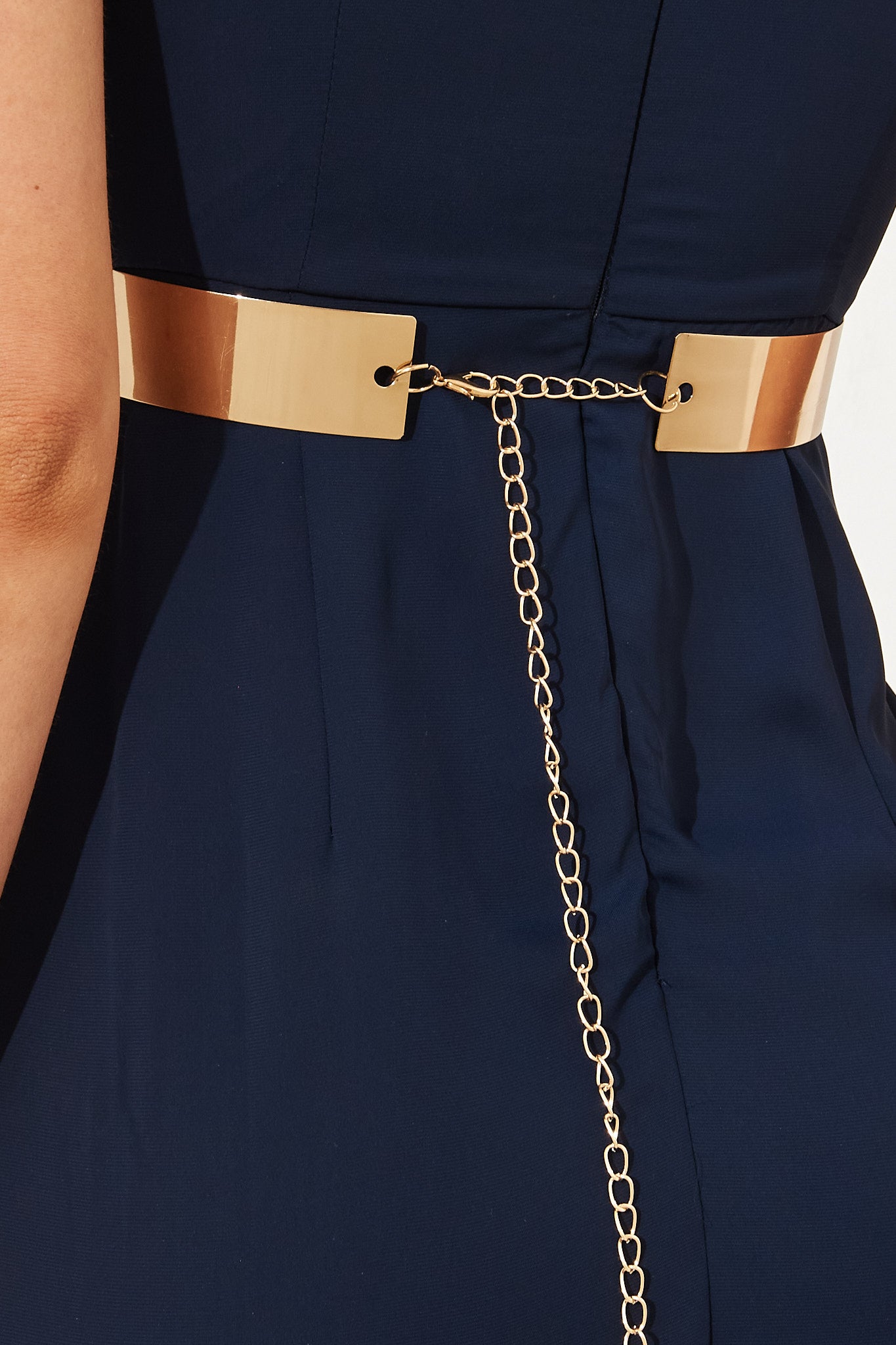 Goldrush Belt With Chain In Gold St Frock Goldrush Belt With Chain In Gold St Frock