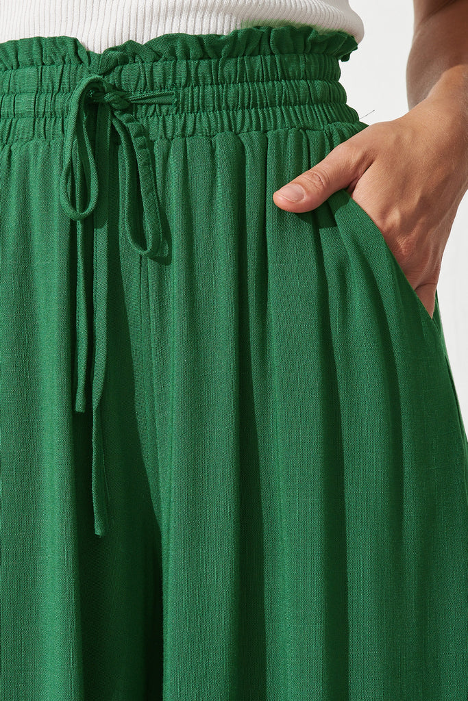 Mariah Pants In Green - detail