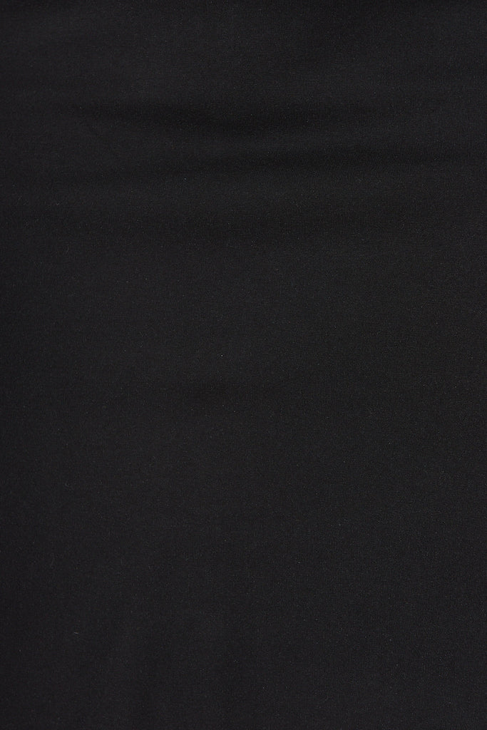 Workflow Stretch Dress In Black - fabric