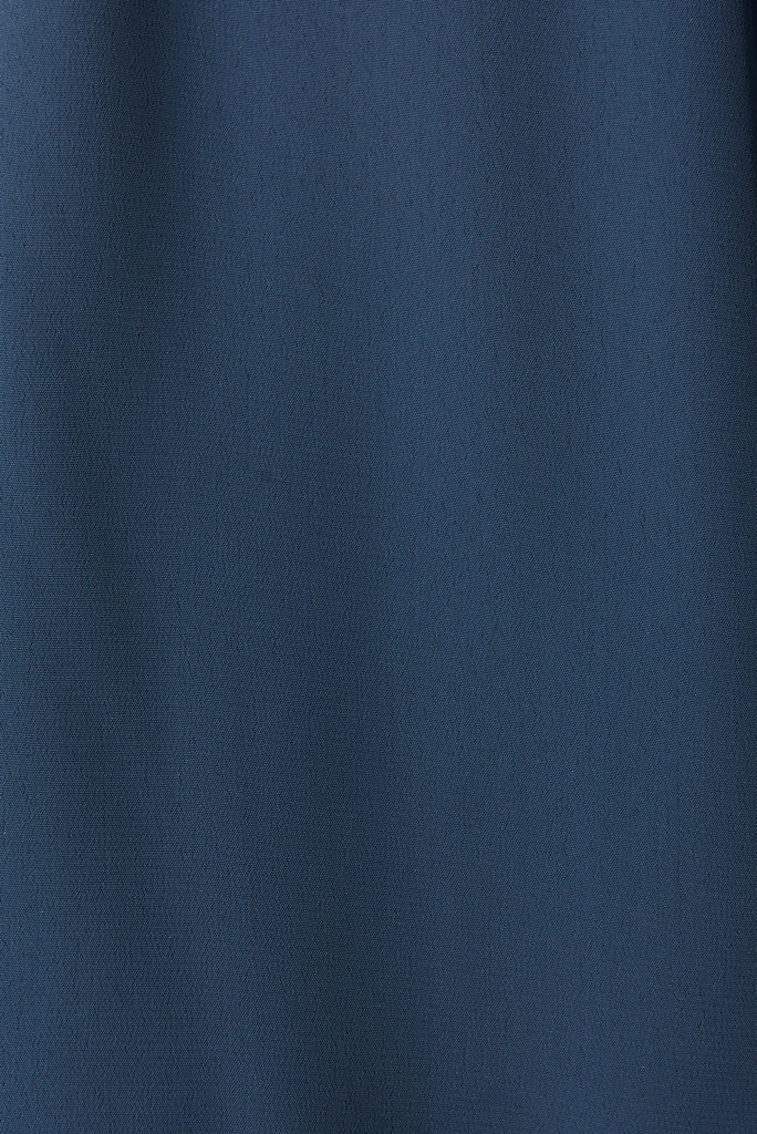 Julianne Dress in Blue - Fabric