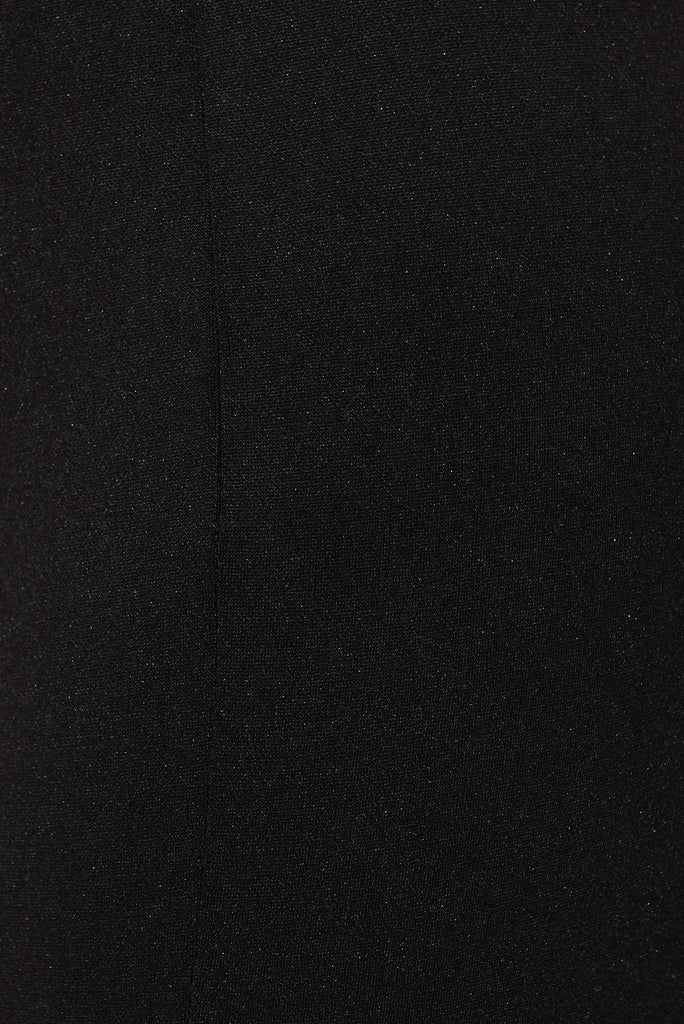 Sammy Stretch Pant In Black - Fabric